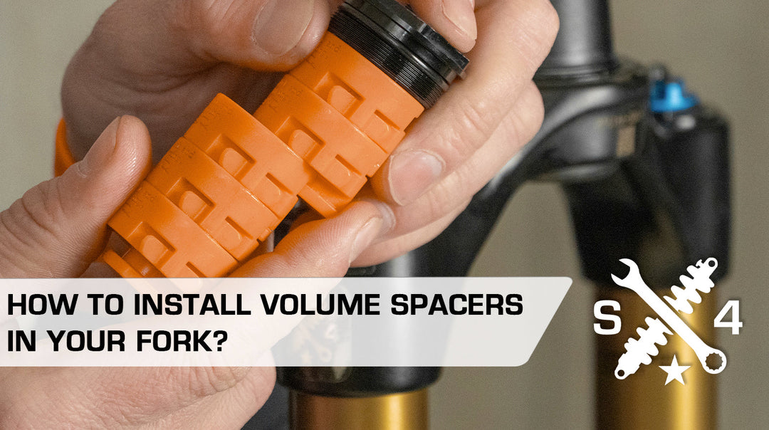 How to Install volume spacers in your fork