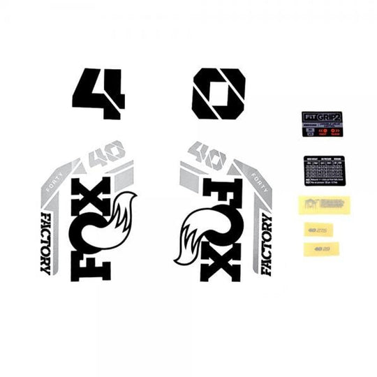 Fox Factory original fork decals