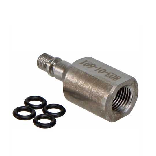 Adaptateur de remplissage d'huile pour machine à vide