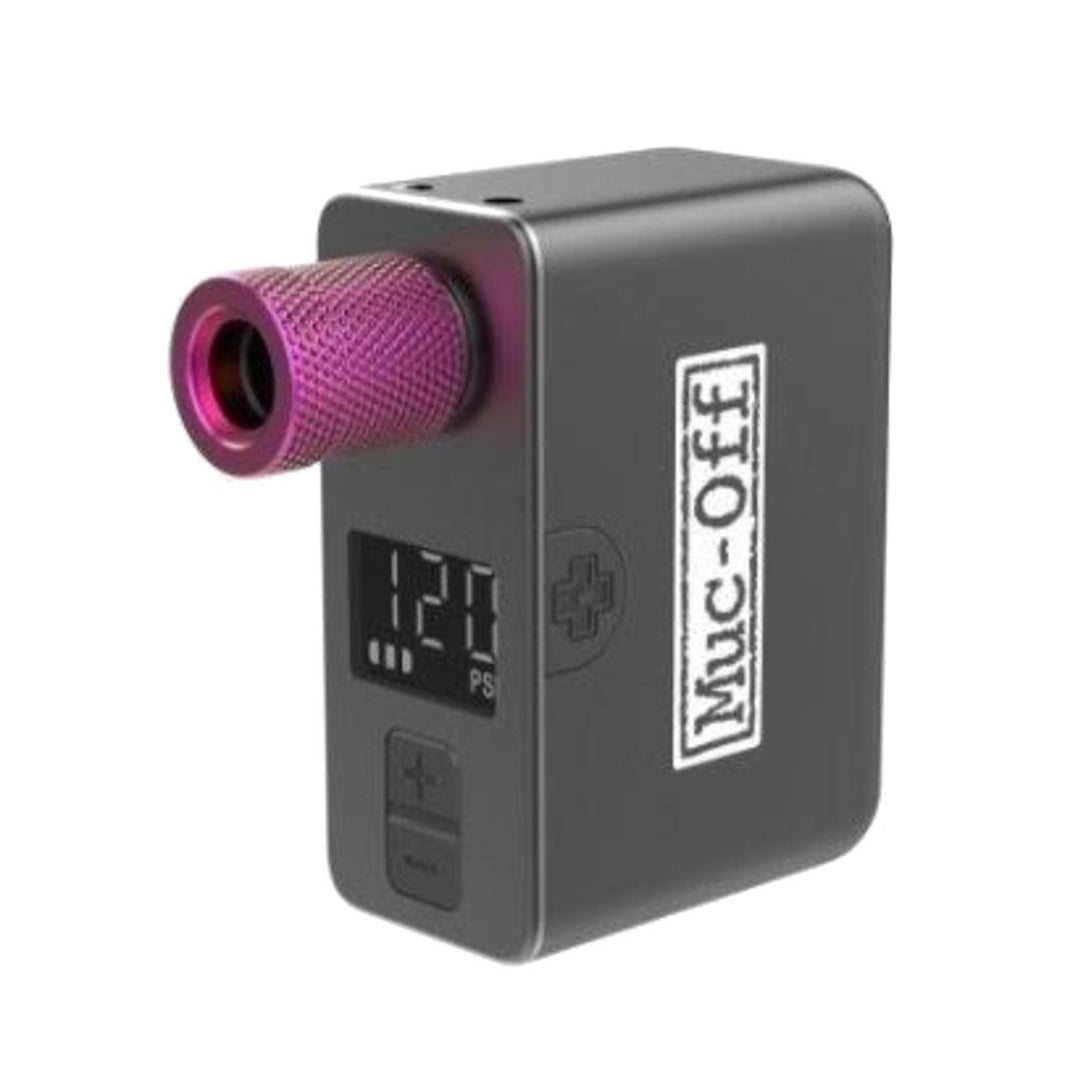 Muc-Off, Airmach Electric Mini Inflator Pro, Pump, 100psi, Universal, Black