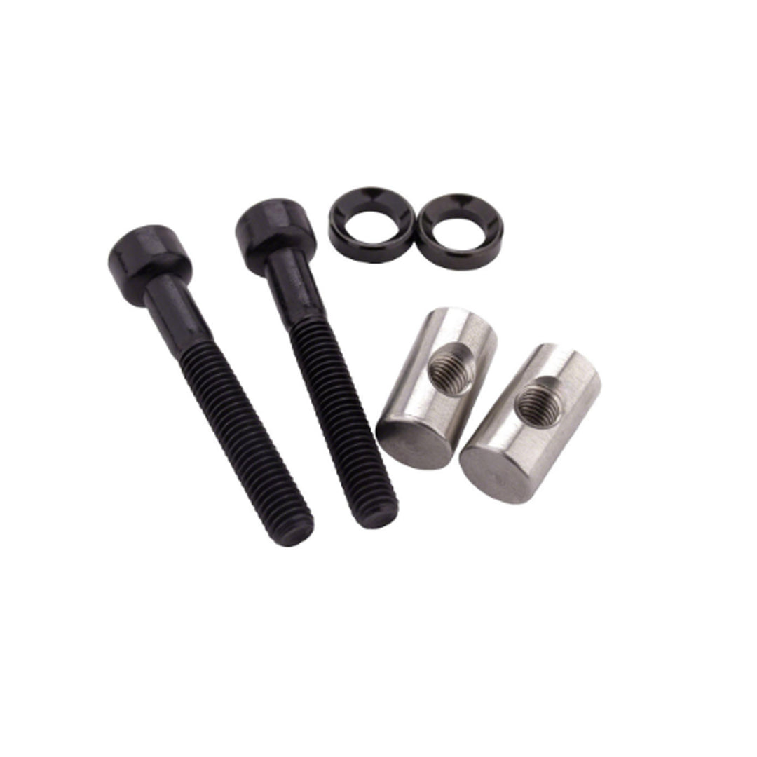 Kit: 2022 Transfer SL Saddle Clamp Hardware: Bolt, Pin & Washer, Pair (Steel)