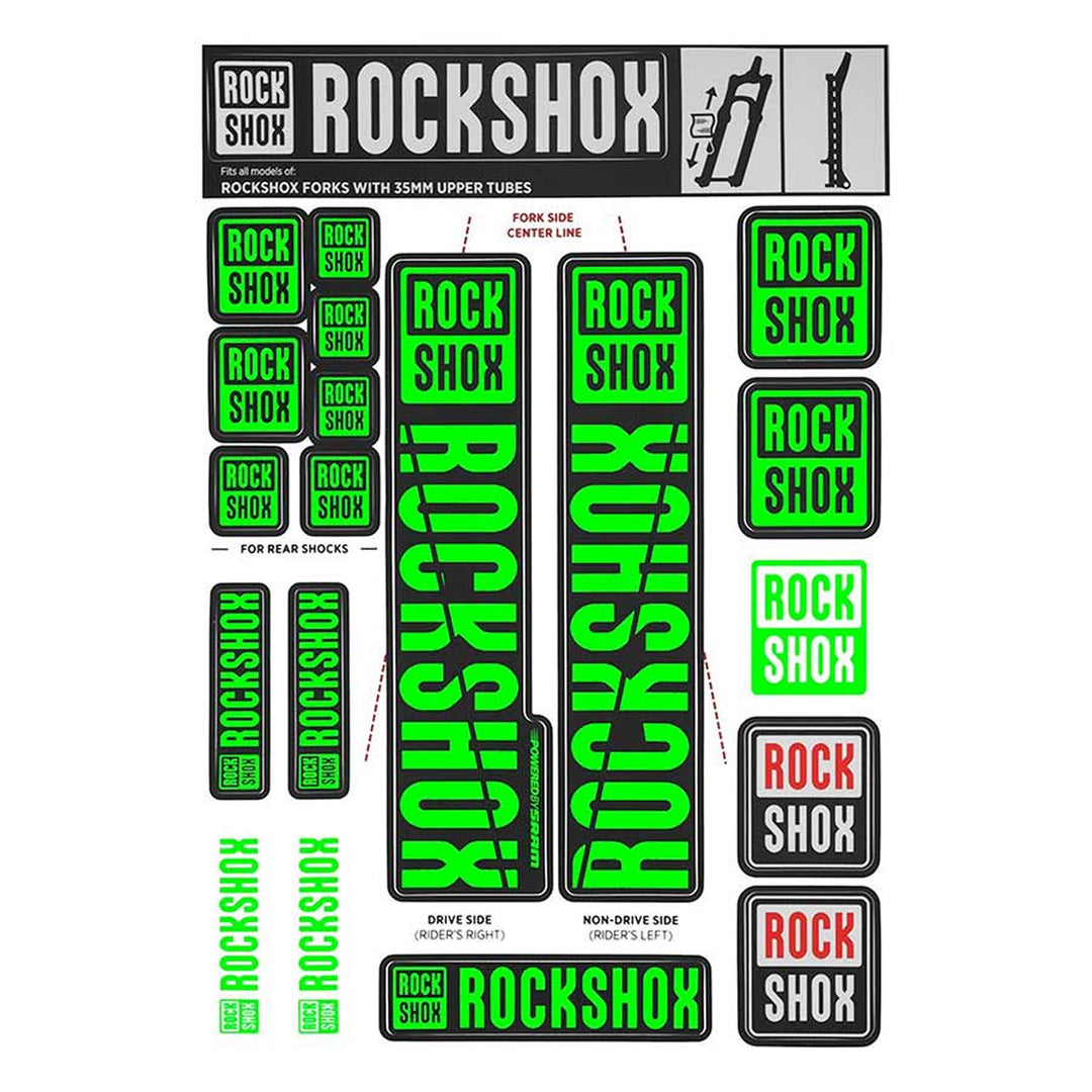 Rockshox Fork Decals