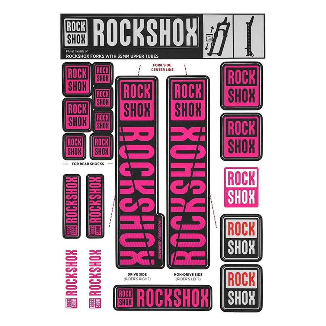 Rockshox Fork Decals