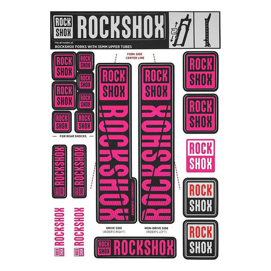 Rockshox Fork Decals