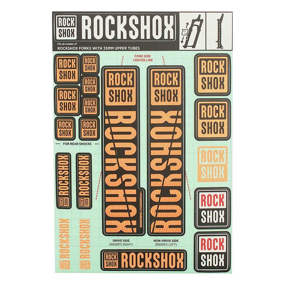 Rockshox Fork Decals