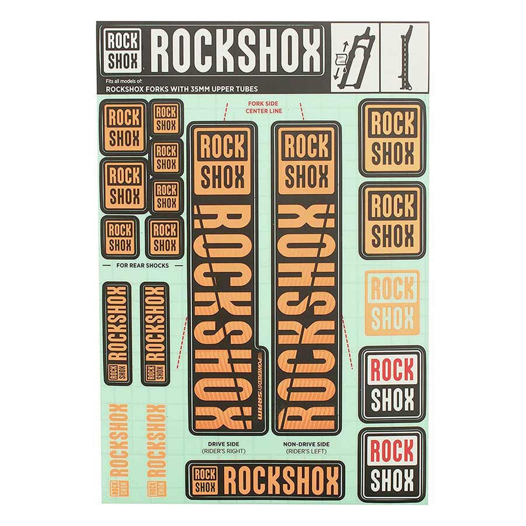 Rockshox Fork Decals