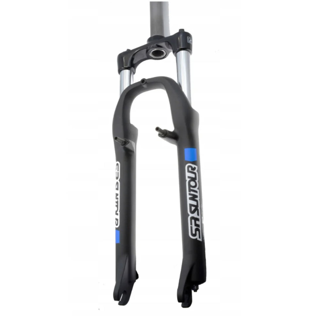 SF18 XCE28 P 26" TS Gloss Black 100 // Straight steerer, 9 mm Qr, rim brake posts