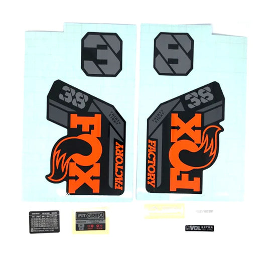 Fox Factory original fork decals