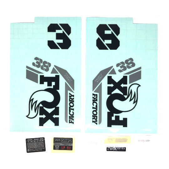 Fox Factory original fork decals