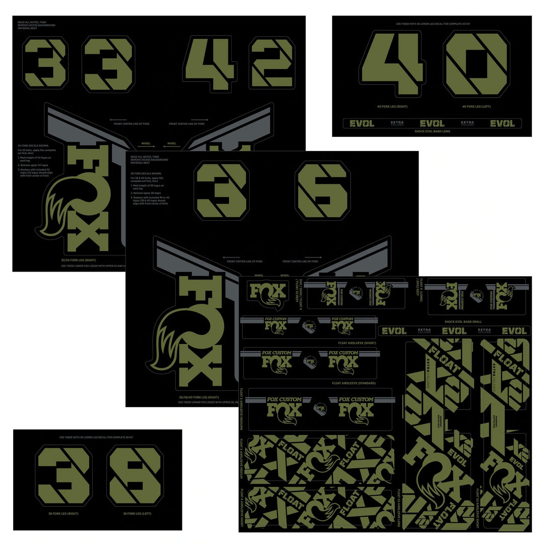 Fox Decals