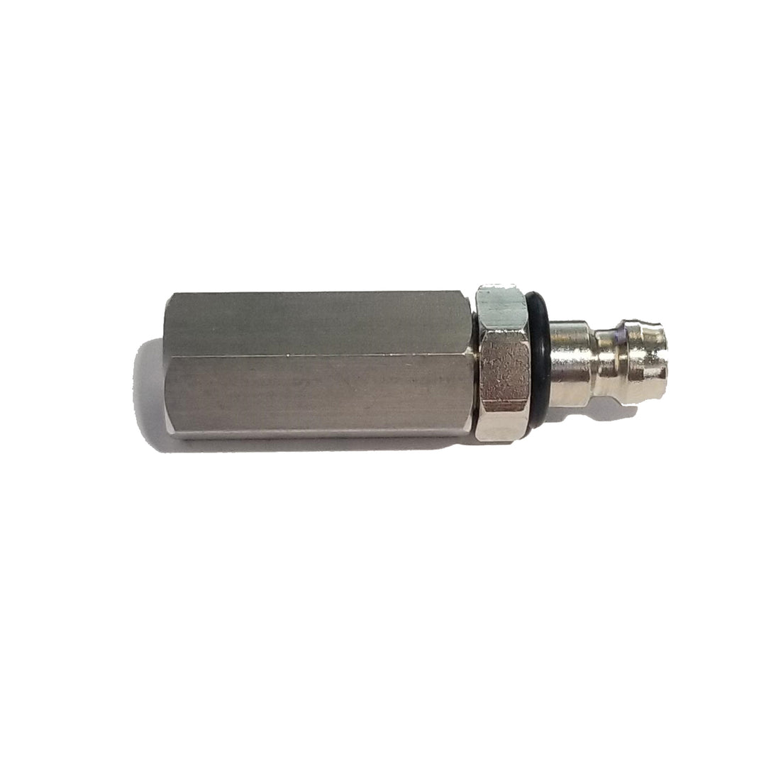 Adaptateur de remplissage d'huile pour machine à vide