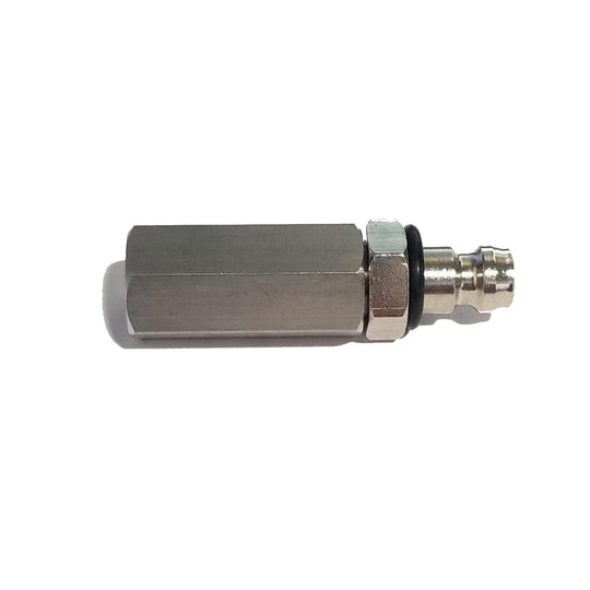 Adaptateur de remplissage d'huile pour machine à vide
